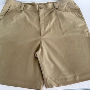 Under Armour Men's Khaki Flat Front Shorts